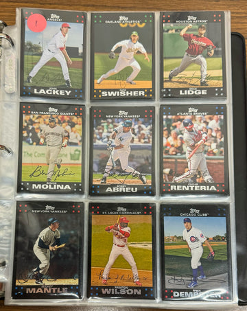 2007 Topps Baseball Complete Set Series 1 + 2 (661) NM-MT