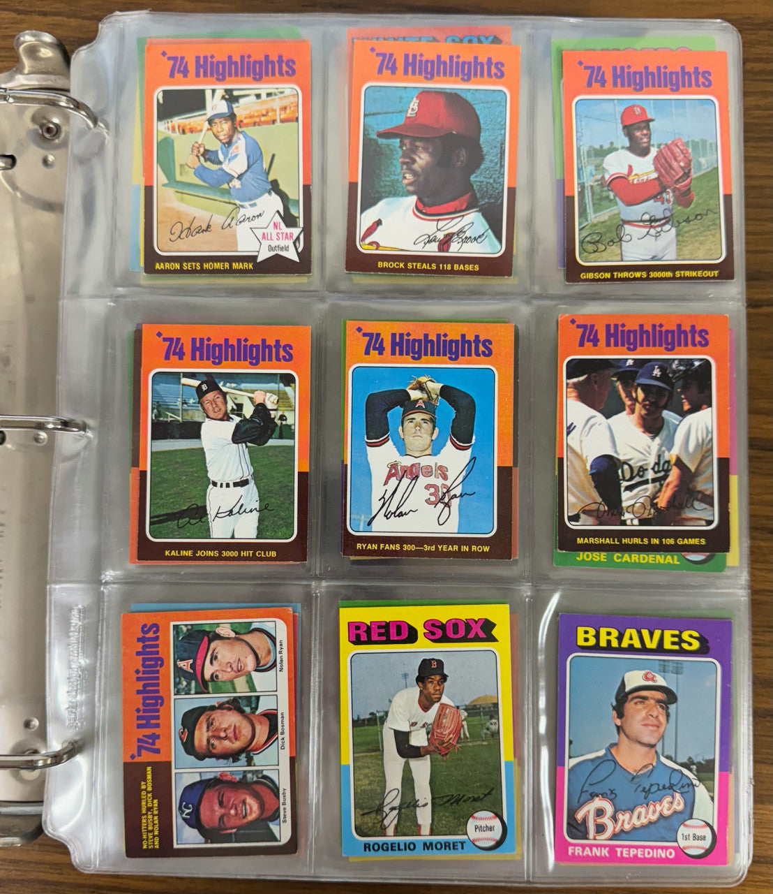 1975 Topps Mini Baseball Complete Set (660) EX/MT Condition
