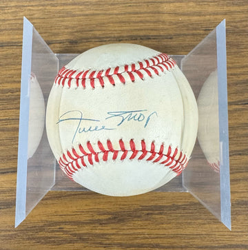 Willie Mays Signed Autographed Rawlings ONL Baseball JSA