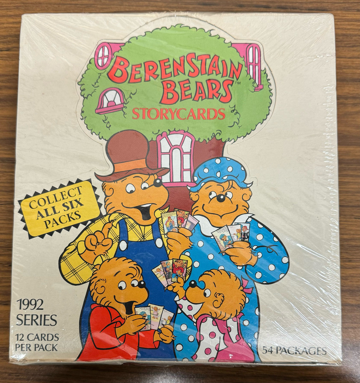1992 Ken-Wis Berenstain Bears 54 Pack Box Factory Sealed