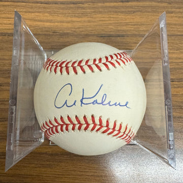 Al Kaline Signed Autographed Rawlings OMLB Baseball JSA