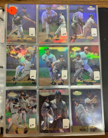 1998 Topps Gold Label Baseball Class 1 Complete Set (100) NM-MT