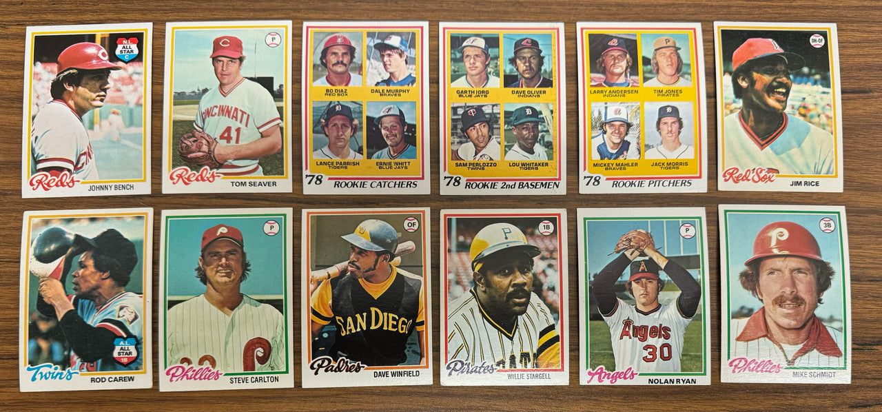 1978 Topps Baseball Complete Set (726) VG/EX-NM Murray RC