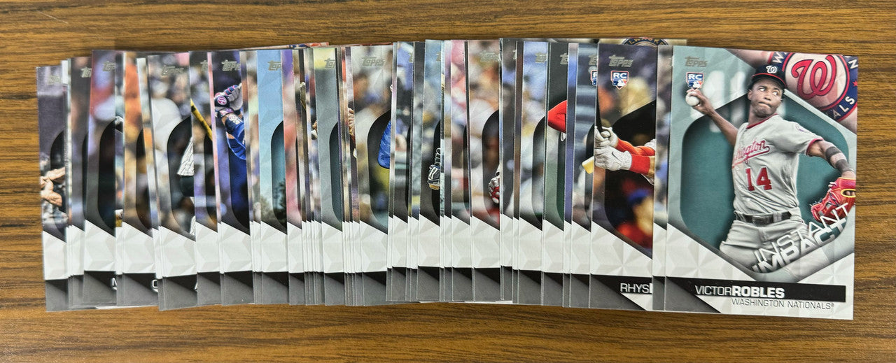 2018 Topps Baseball Instant Impact Complete Set (50) Ohtani RC