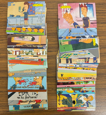1994 Fleer Ultra MTV Beavis and Butt-Head Near Complete Set 137/150 NM
