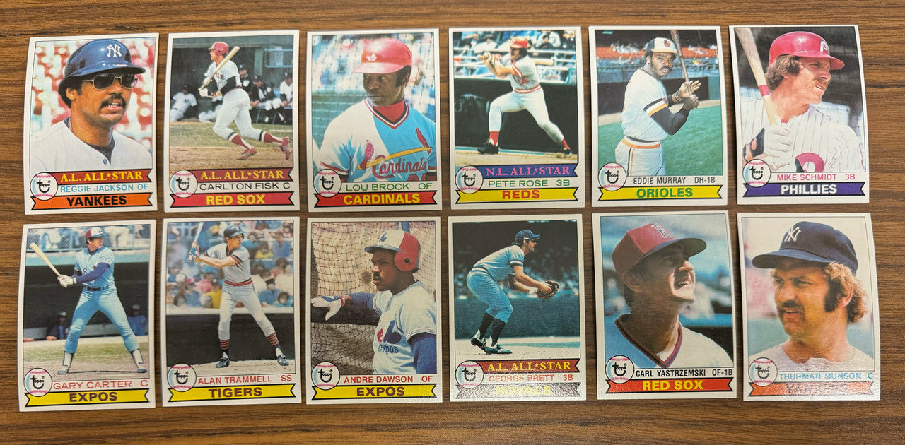 1979 Topps Baseball Complete Set (726) NM/MT Overall