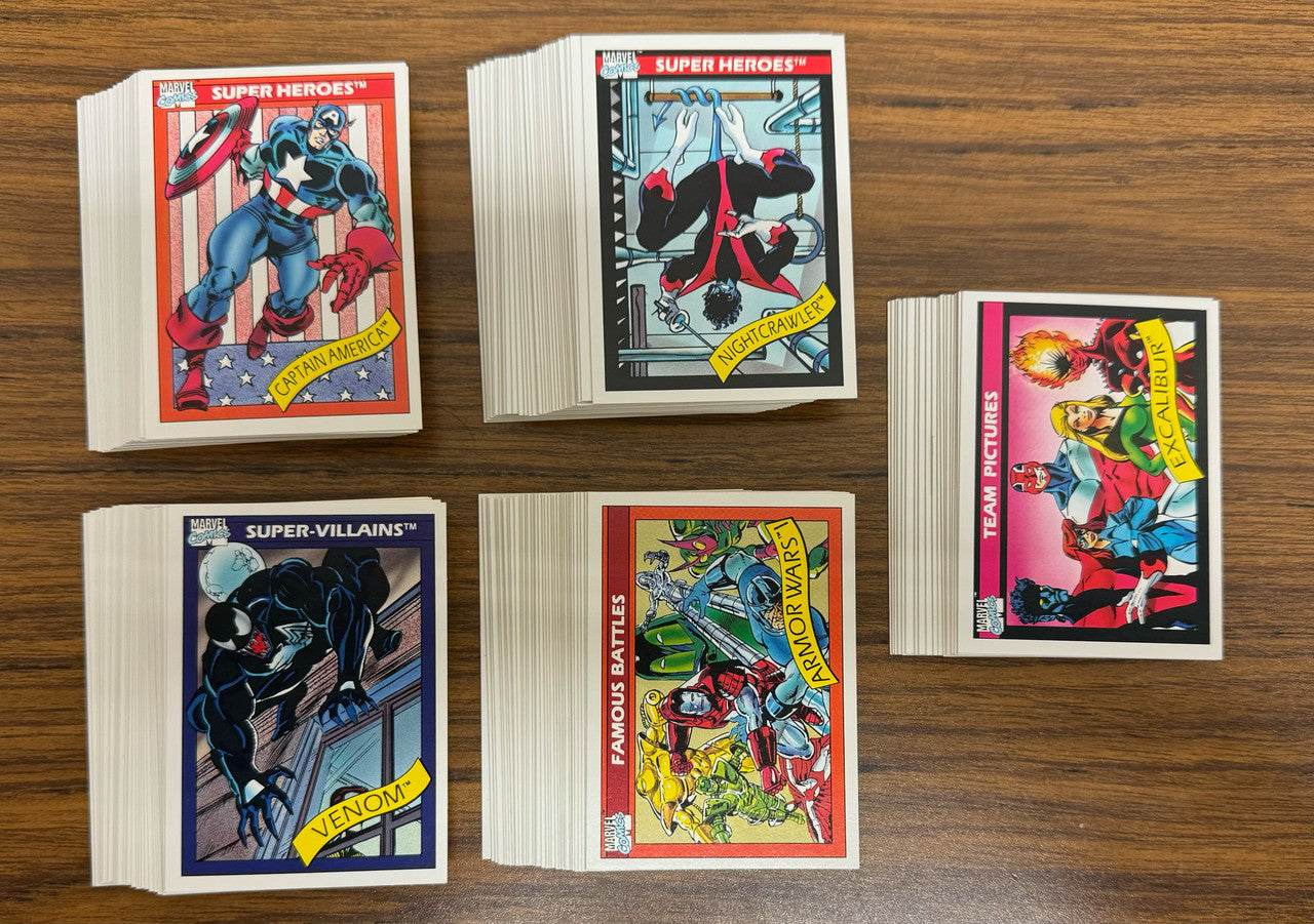 1990 Impel Marvel Universe Series 1 Complete Set (162) NM-MT