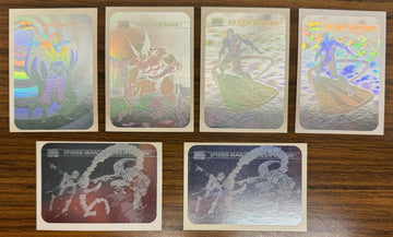 1990 Impel Marvel Universe Series 1 Hologram Near Set 4/5 + Extras