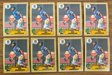 1987 Topps Future Stars Bo Jackson RC #170 Lot of 25 NM or Better