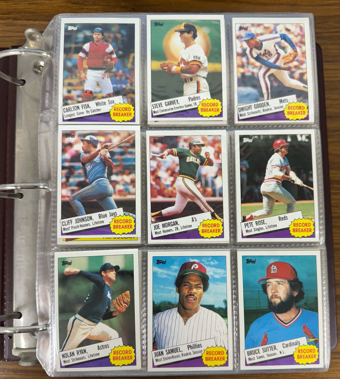 1985 Topps Baseball Complete Set (792) NM-MT Condition