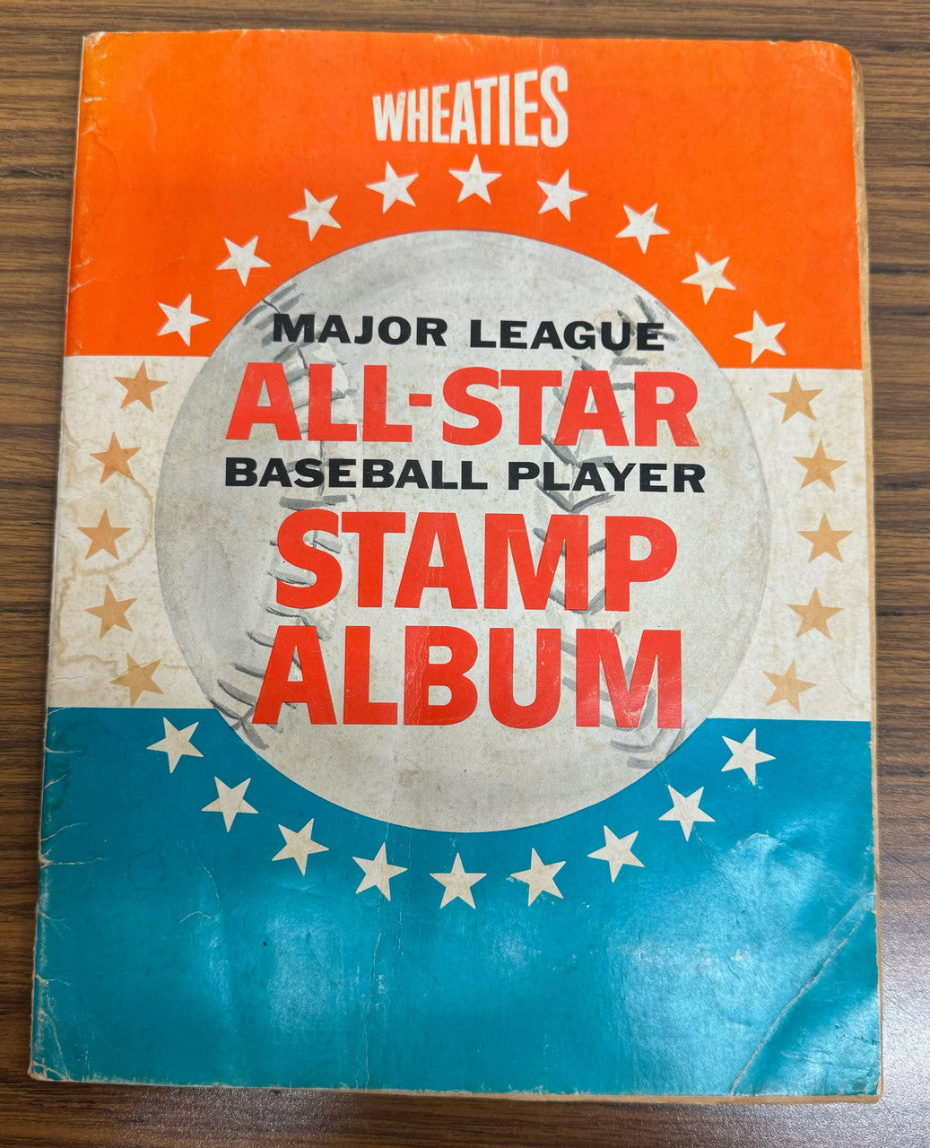 1964 Wheaties Baseball All-Star Stamp Album Complete (-1)
