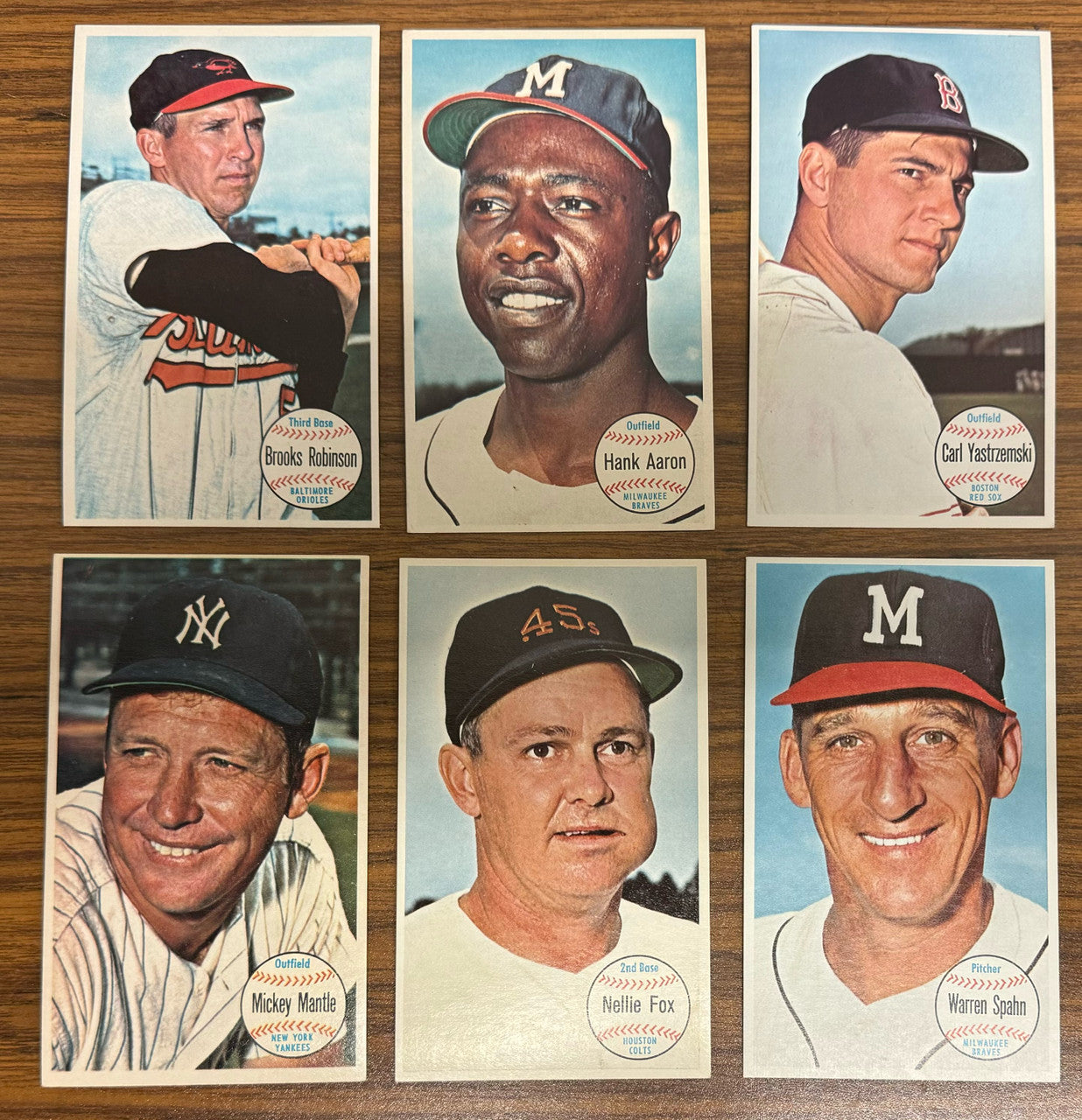 1964 Topps Giants Baseball Near Complete Set 53/60 EX/MT-NM
