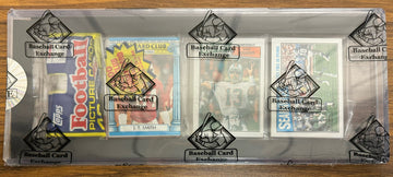 1987 Topps Football Rack Pack Marino on Top BBCE Wrapped and Sealed