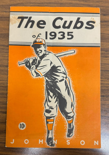 1935 Chicago Cubs Official Yearbook (Johnson)