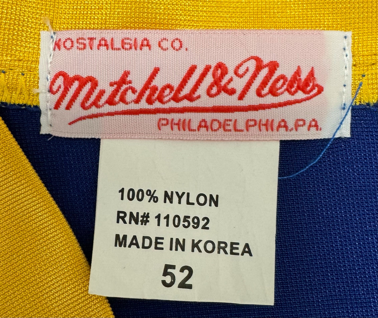 Kurt Warner Signed Autographed Mitchell & Ness Jersey JSA