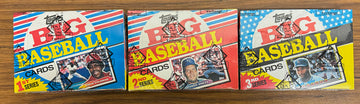 1988-1990 Topps Big Baseball Series 1-3 Complete Run 9 Boxes BBCE Wrapped Sealed