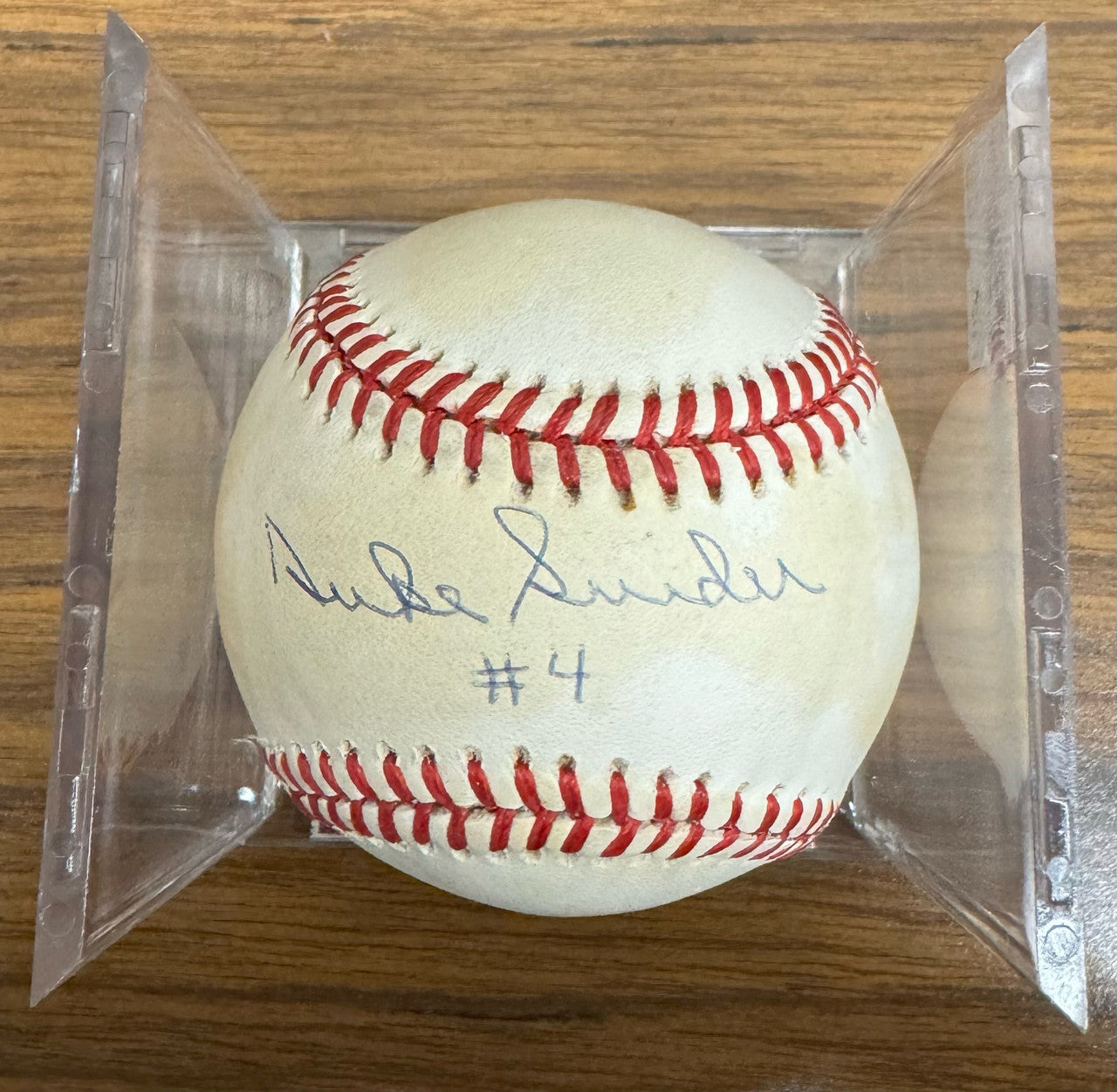 Duke Snider Signed Autographed Rawlings ONL Baseball JSA