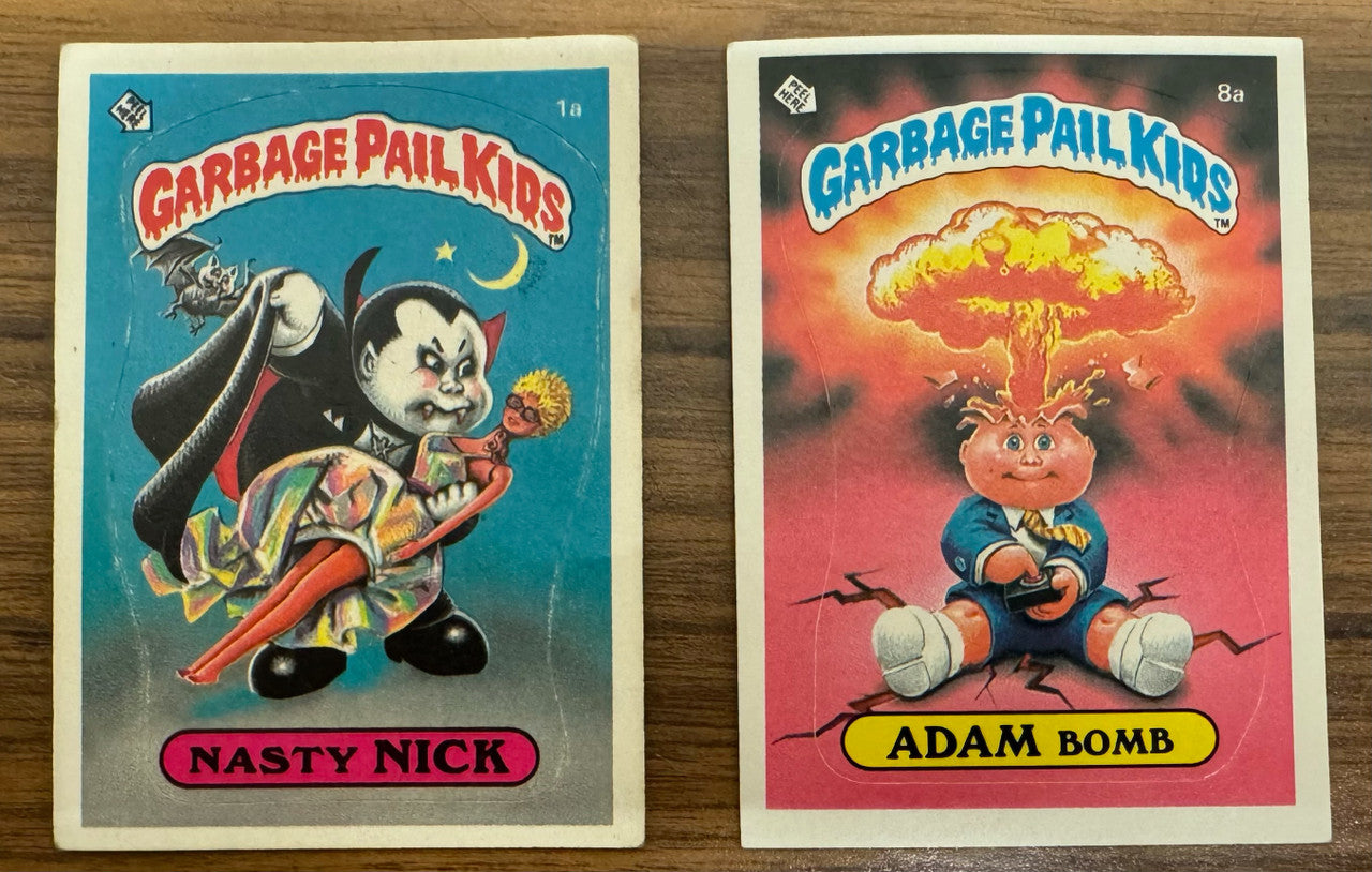 1985 Topps Garbage Pail Kids Series 1 Complete Set A+B (82) VG/EX-EX