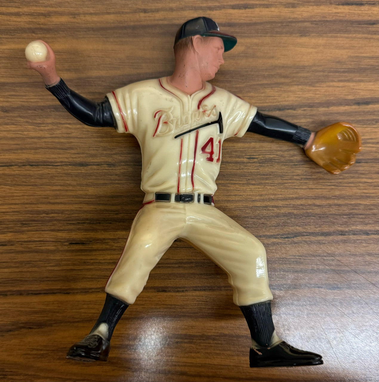 1958-1962 Eddie Mathews Vintage Hartland Statue