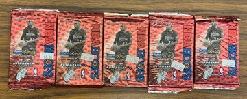 1996-97 NBA Hoops Series 2 Basketball Sealed Pack Lot of 5