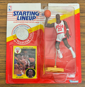1991 Kenner Starting Lineup Michael Jordan Special Edition New in Package