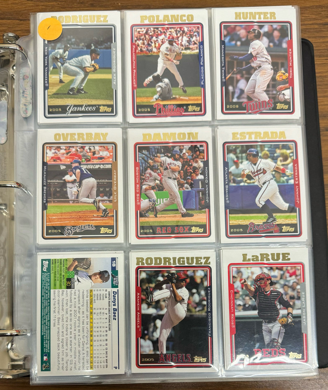 2005 Topps Baseball Complete Set (734) Verlander RC NM-MT