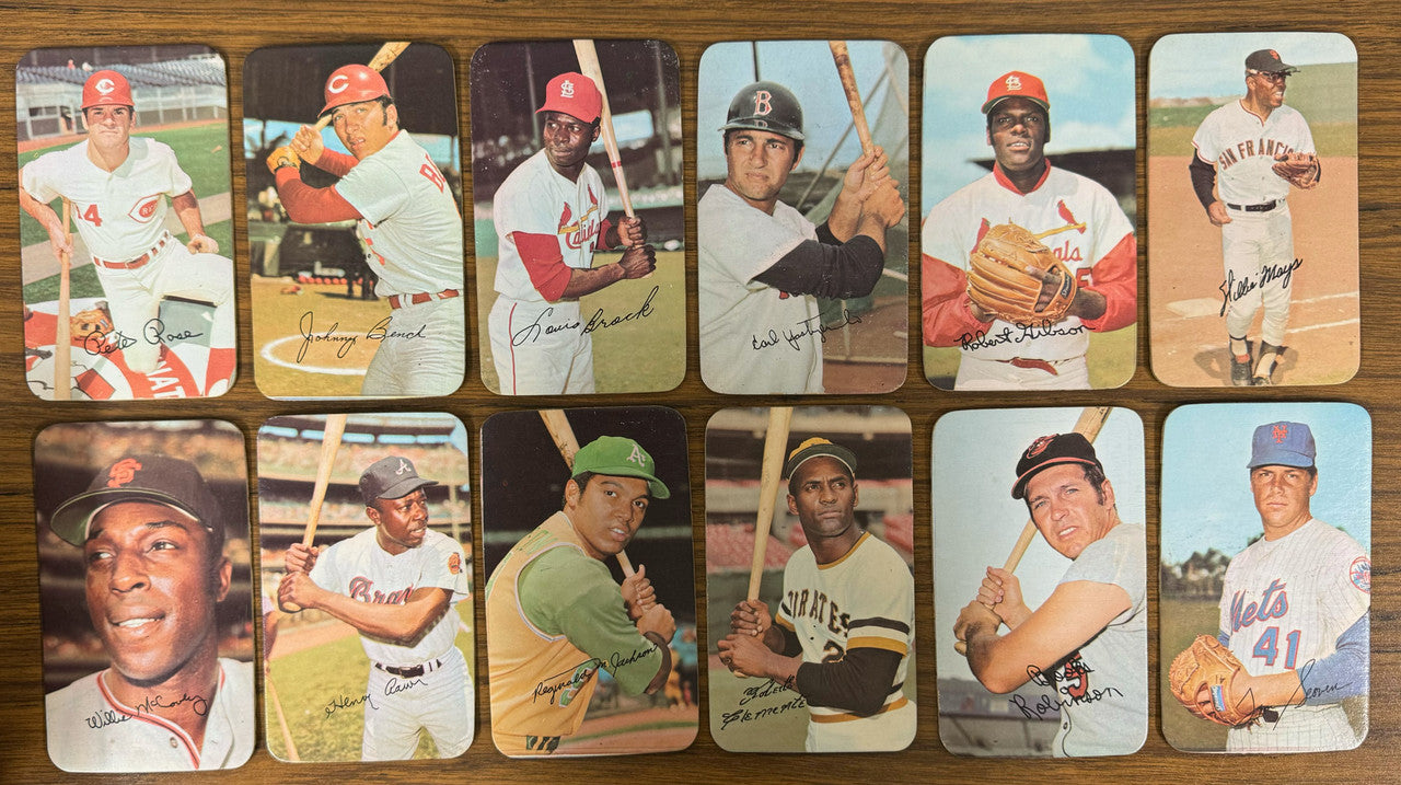 1971 Topps Baseball Super Complete Set (63) EX