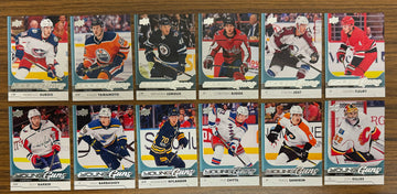 2017-18 Upper Deck Series 1 & 2 Young Guns Lot of 12 Dubois Yamamoto
