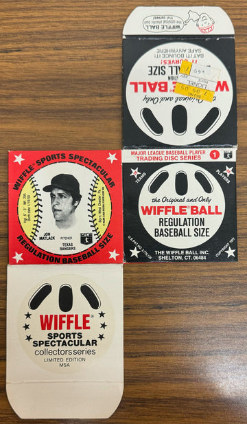1977 Wiffle Ball Complete Box Tom Seaver Jon Matlack Graig Nettles