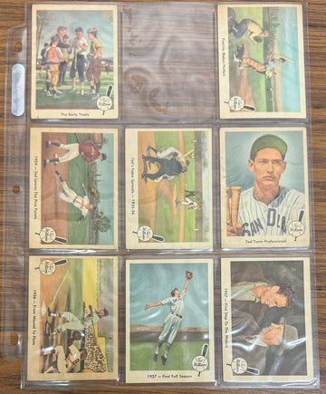1959 Fleer Ted Williams Baseball Near Complete Set (78/80) EX-EX+