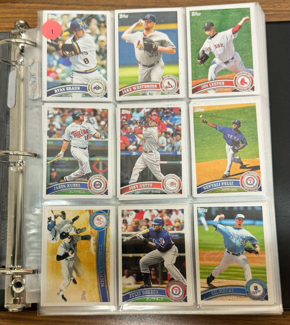 2011 Topps Baseball Complete Set (660) Series 1 + 2 NM-MT