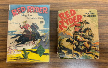 Better Little Book/Fast Action Story Red Ryder Lot of 2