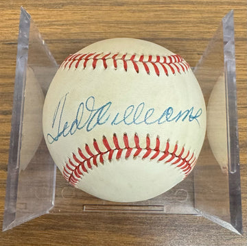 Ted Williams Signed Autographed Rawlings OAL Baseball JSA