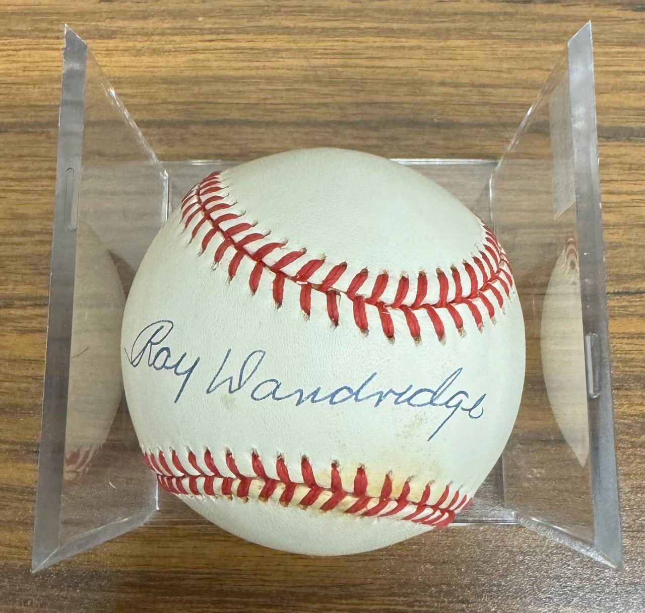 Ray Dandridge Signed Autographed Rawlings OAL Baseball JSA