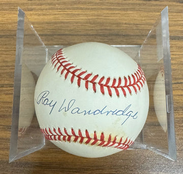 Ray Dandridge Signed Autographed Rawlings OAL Baseball JSA