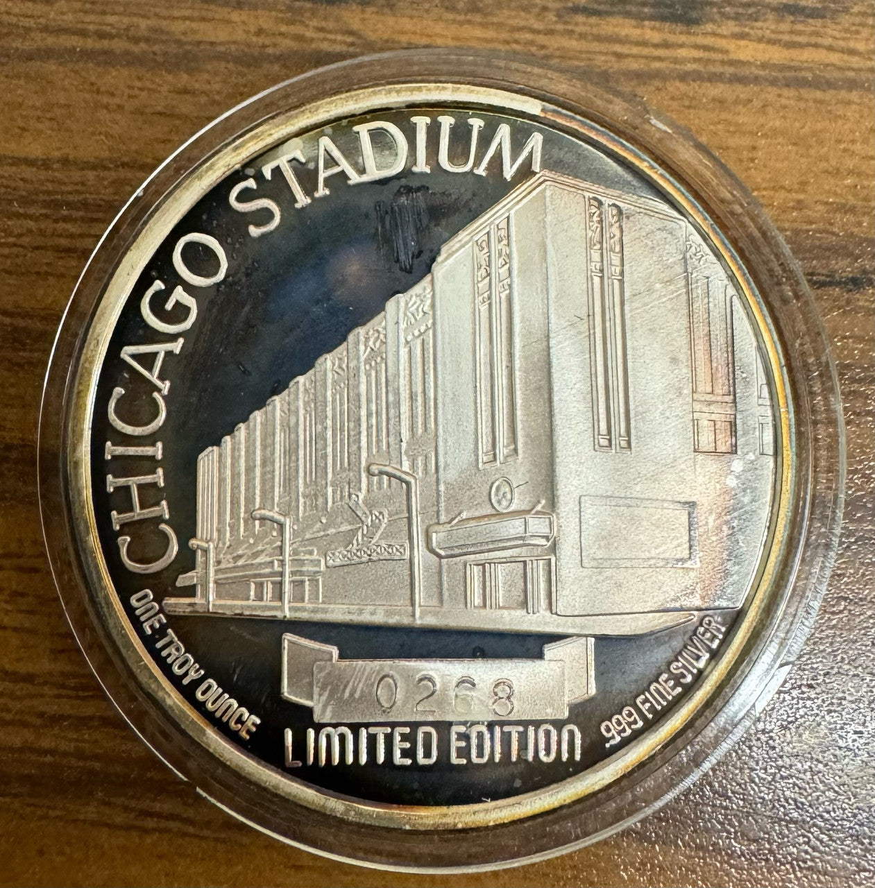 1991 NHL All Star Game Commemorative Coin 1 Troy Ounce Silver