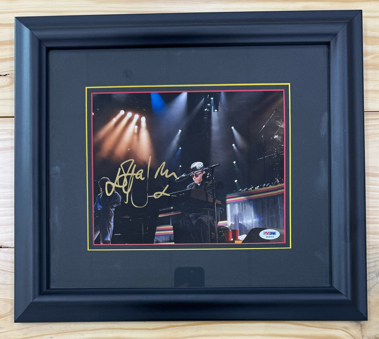 Elton John Signed Autographed 8x10 Photo Framed PSA/DNA