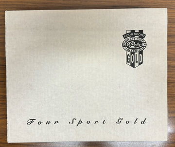1992 Classic Draft Picks Four Sport Gold Set in Wood Box Sealed 1319/9500