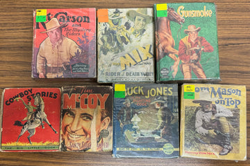 Western Big/Better Little Book Lot of 7 Gunsmoke Tim Mccoy Buck Jones