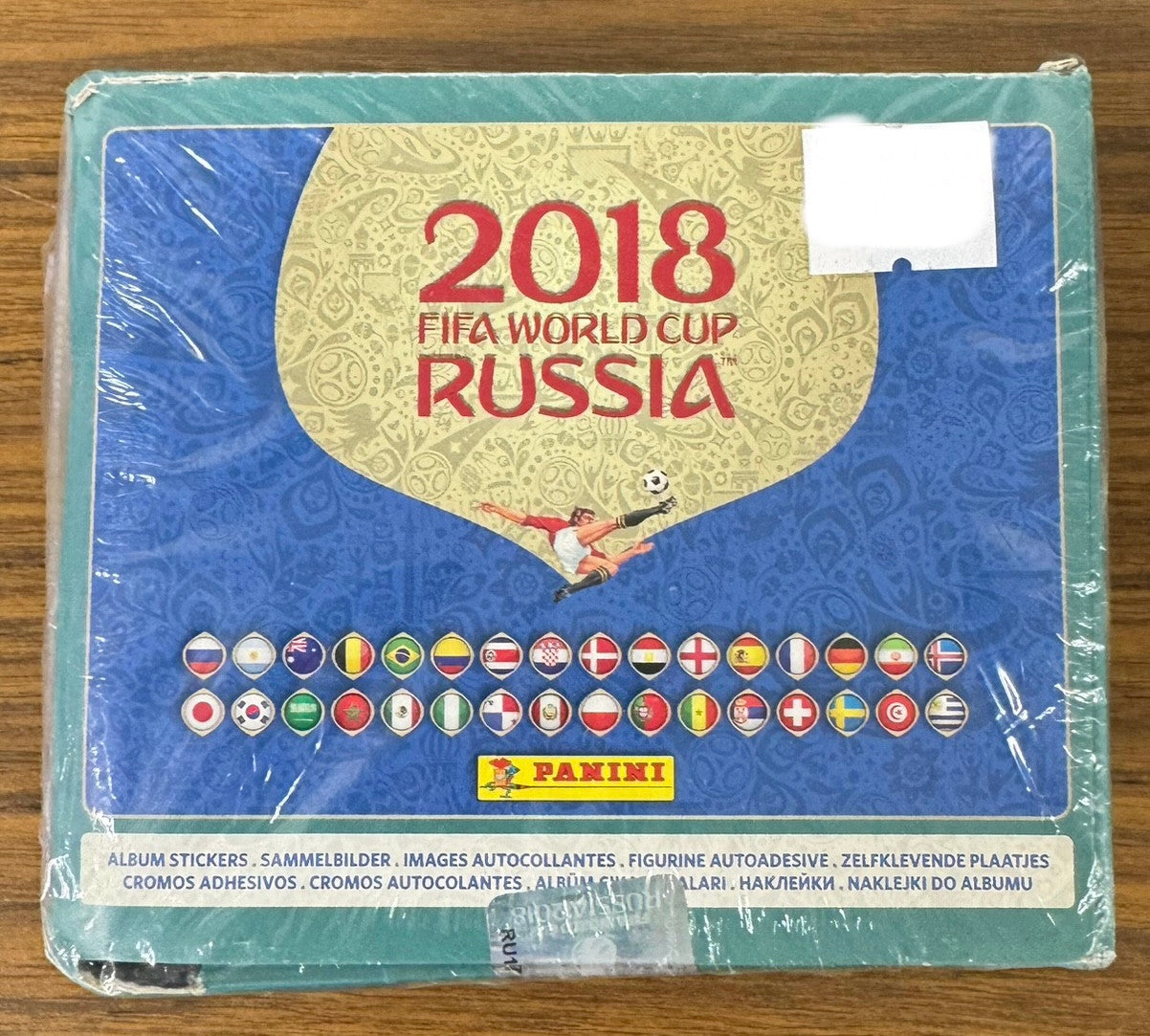 2018 Panini FIFA World Cup Russia Soccer Stickers Box Factory Sealed