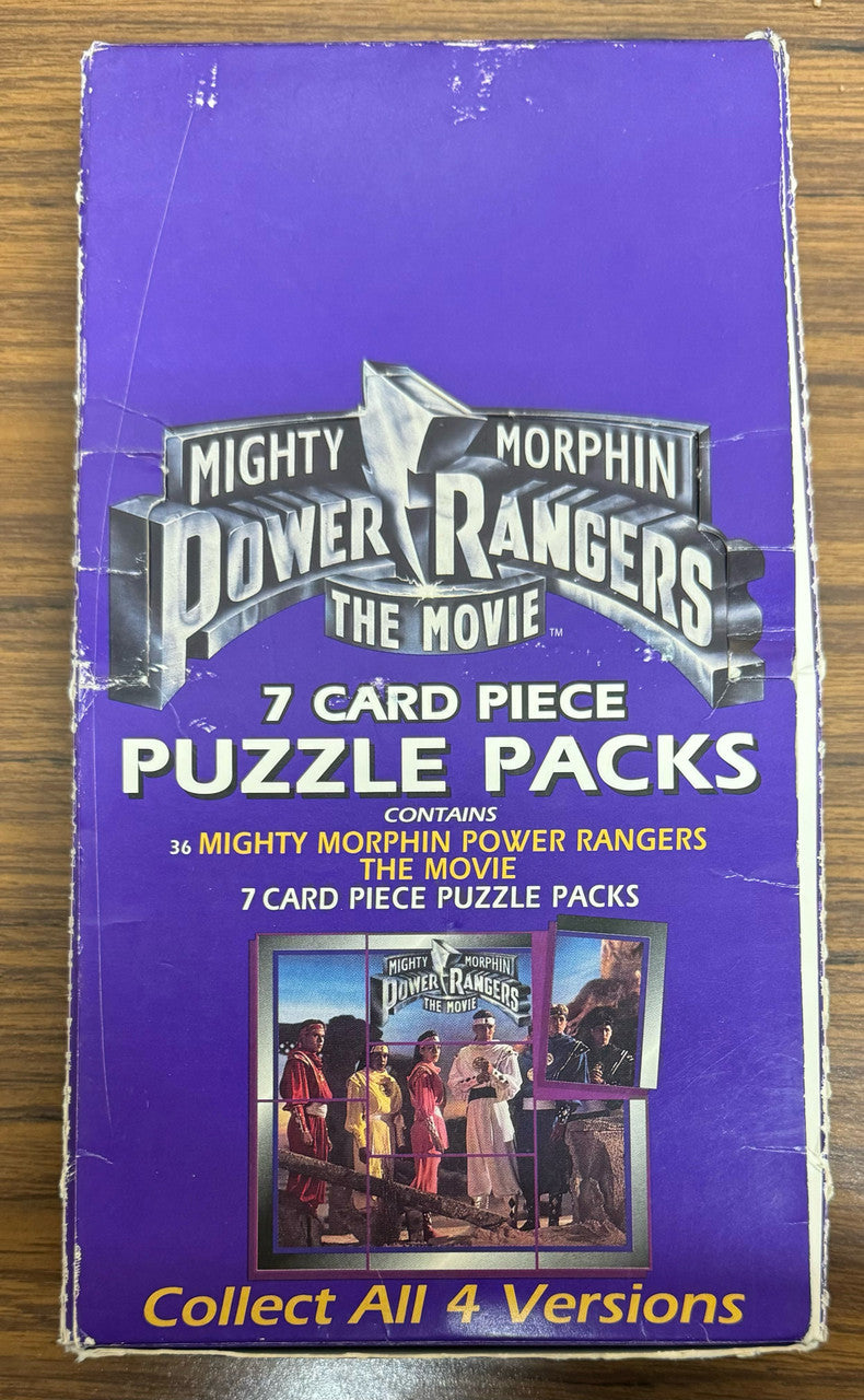 1995 Saban Mighty Morphin Power Rangers The Movie Box 36 Factory Sealed Packs