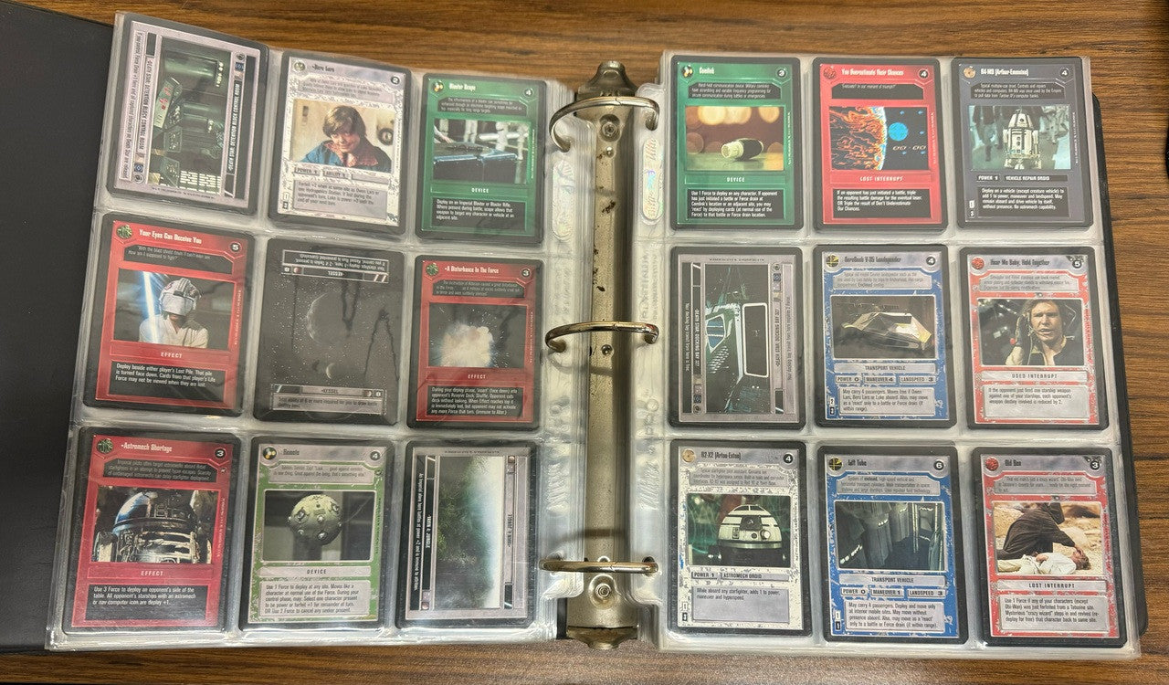 1995-96 Star Wars Decipher CCG Bulk Lot of 1000+ Cards