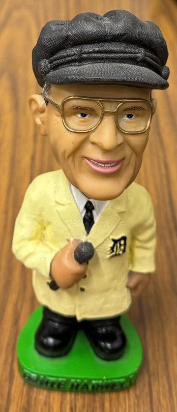 2002 Bobble Dobbles Ernie Harwell Detroit Tigers Bobblehead