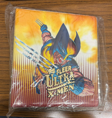1995 Fleer Ultra X-Men Wolverine Binder New Sealed + Near Complete Set 142/150