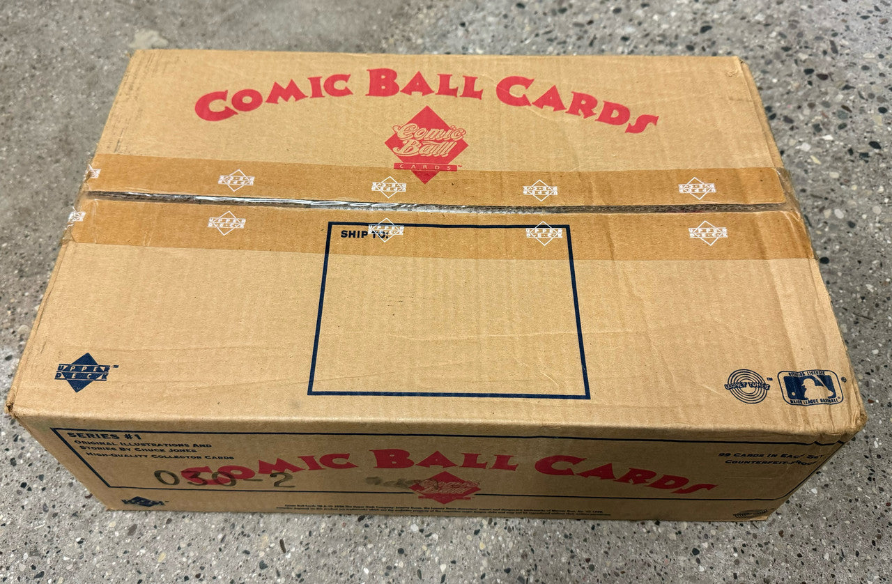 1990 Upper Deck Looney Tunes Comic Ball Series 1 12-Box Case Factory Sealed