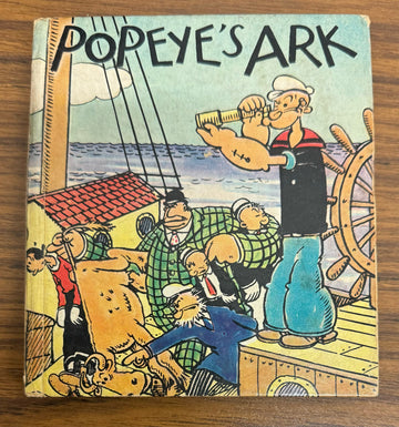 1936 Popeye's Ark Big Little Book Hardcover