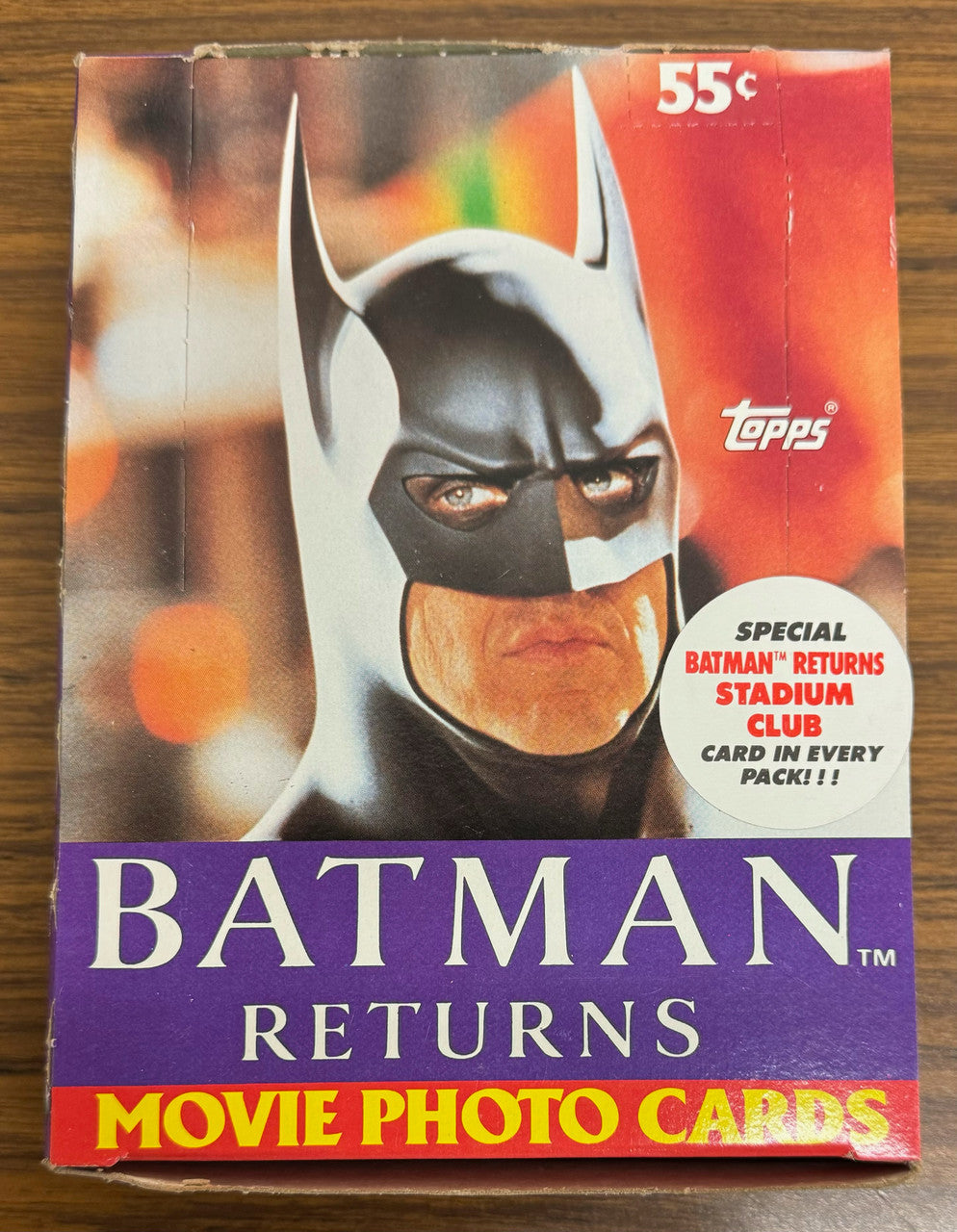 1992 Topps Batman Returns Wax Box 36 Factory Sealed Packs