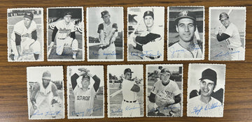 1968 Topps Baseball Deckle Edge Complete Set (33) EX
