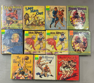 Saalfield Sports Books Big Little Books Lot of 11 Stan Kent