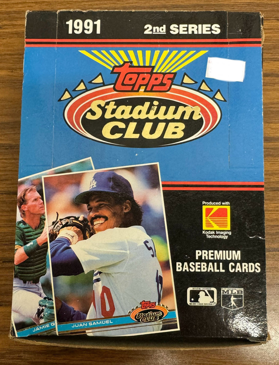 1991 Topps Stadium Club Series 2 Baseball Wax Box 36 Factory Sealed Packs